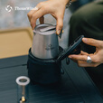 THOUS WINDS千风钛杯收纳包户外野餐小物件餐具灯塔露营灯收纳茶道茶具收纳袋 钛杯收纳包 红白蓝