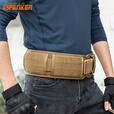 出众者战术腰封Molle腰带多功能宽腰封尼龙腰挂军迷装备户外用品 狼棕色COB M【适合腰围 80--98cm】