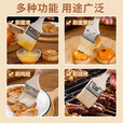 塔夫曼食品级羊毛刷烧烤油刷子厨房烙饼刷油酱用品工具家用烘焙耐高温小 羊毛刷（小号）-1只