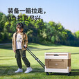 Naturehike挪客一箱走PP折叠收纳箱户外露营多功能便携储物箱大容量可拖着走 PP折叠收纳箱42L/拉杆款