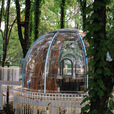 能师傅星空房屋 pc透明泡泡屋网红餐厅民宿花园露台景区帐篷户外阳光屋 直径5米 室内面积：19.62平方