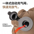 牧高笛（MOBIGARDEN）充气枕 户外露营便携弹力自动充气海绵气枕 NX21663018 暖沙色