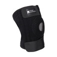 牧高笛护膝 户外徒步运动弹簧支撑护膝半月板膝盖保护套男女通用 夜幕黑L（单只)