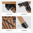 探险者露营桌椅户外铝合金蛋卷桌子露营便携式桌子折叠野餐野营野外装备 4-6人双层铝合金120cm+收纳袋