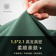 际华融通军绿棉被子内务单人学生被制新式压实简约成人冬季热熔棉被 军绿色被罩（1.5*2.1）