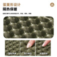 牧高笛（MOBIGARDEN）蛋巢坐垫 户外露营防潮垫轻量加厚折叠坐垫 NX22663017 云杉绿