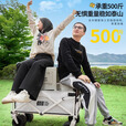 探险者探险者露营车后开儿童可躺推车折叠便携户外装备野餐小拖车加桌板 【001】小号露营车-车长65cm