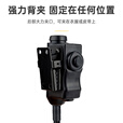 EARMOR耳魔M51/52对讲机PTT按键军事适配器U174军规电台转接战术耳机用 M52 3.5AUX【可连手机电脑）】