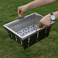Guide Series户外露营IGT不锈钢折叠烧烤炉烤肉炉折叠炉烧烤架烤串 新IGT折叠烧烤炉（36X25）