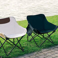纽施户外野营野外露营装备 月亮椅1把 黑色