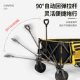 电动露营车可坐人助力超大号旅行推车睿游聚拢折叠铝合金改装电动 合金-8000毫安电池40KM续航