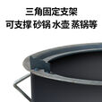 户外烤火炉烧烤围炉引火点碳桶多功能木炭炉露营野外炊具柴火炉 多功能炭火炉 烧烤+火锅/烤火/围炉煮茶 一炉多用/28公分/特厚钢+大烤网5件礼