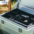 酷麦装备（PROVO）铝镁合金银色折叠桌箱车载拉杆户外露营收纳箱 MS-03魔术贴内衬收纳包(1个)