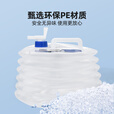 原始人户外折叠水桶家用储水带龙头车载水箱便携式塑料蓄水罐容器 15L加厚