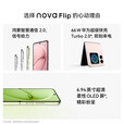 华为nova Flip【现货当天发】小折叠屏手机新品上市 轻薄 鸿蒙AI趣玩 向新绿 512GB全网通 全新未拆封未激活