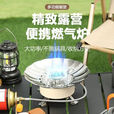 待婉卡式燃气火锅便携炉具野营气炉炉卡式炉炉灶风炉莲花便携式炉子 白莲炉【卡式接管/升级4500W】