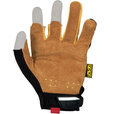 MECHANIX WEAR美国超级技师皮革半指防护户外垂钓摄影战术工作骑行战术手套 皮革色 M