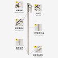 探险者帐篷地钉固定天幕地丁户外露营不锈钢风绳地插钉防风营钉钢 20cm不锈钢地钉*4