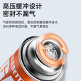 JEEP户外便携卡式炉气罐燃气瓶喷枪丁烷气瓦斯罐装气罐气瓶露营卡式气 卡式气220g*4