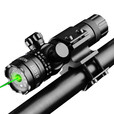 君品行95激光瞄准器 上下左右可调 含万能管夹 绿色激光 京仓