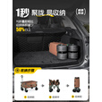 北山狼 聚拢露营车 便捷式户外营地车 摆摊野营车野餐折叠小推车 300L 有刹车 咖啡色