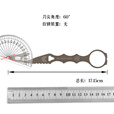 BENCHMADE班奇梅德蝴蝶美国原装进口救援工具割安全带破窗锥440C钢材179GRY 179GRY