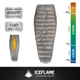 冰焰 ICE FLAME无底睡袋极NXT插扣拒水鸭绒防寒露营超轻徒步登山速穿荒野羽绒 极 【NXT版】插扣式R码