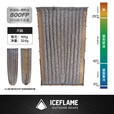 冰焰 ICE FLAME羽绒睡袋蝶舞夏用NXT版无底拒水防寒露营超轻徒步登山速穿荒野 钛灰【夏用NXT版】无底睡袋