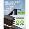 野徒者 天幕户外露营装备大型加厚便携遮阳棚野营防晒防雨棚 苍穹【黑胶】1/4人款 新款流沙金
