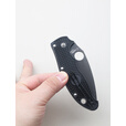SPYDERCO美国蜘蛛C101PBBK2 Manix黑色户外轻量便携折刀CTS BD1N 黑色 60°以下 118mm 7.3cm