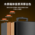 索爱（soaiy）X67(A)15吋大功率25喇叭四轮重低音广场舞户外k歌蓝牙拉电木吉他乐器音箱拉杆音箱扩音器双麦克风