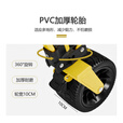 山之客【新品】露营车｜小车可拼接｜可拓展置物架户外拖车轮胎可拆卸收 方形拼接营地车
