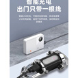【德式精工】2025新款便携钥匙扣手电充电宝 户外多功能强光手电 送数据线+内置大锂电池+充电宝