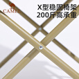 骆驼（CAMEL）户外折叠椅子结实便携式轻露营钓鱼导演凳月亮椅车载休闲躺椅野餐 高背升级款  卡其色  2640A