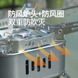 拓村户外炉具露营装备全套一体防风猛火炉便携款分体式卡式炉烧水套装 【天方】五星炉锅具烤盘套装2-3人（多包裹发货）