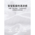 优奇婴儿衣服夏季薄款纯棉短袖连体衣新生儿衣服男女宝宝睡衣哈衣爬服 短袖【冰蓝】闭档 80cm