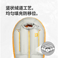 挪客羽绒睡袋可伸手成人冬季超厚鹅绒睡袋户外露营防寒保暖睡袋 JV400/L(-3~2.4℃)