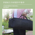 智宙牛津布户外露营收纳袋天幕折叠桌椅帐篷床垫杂物鱼具收纳背包 收纳袋80cm*20cm高20cm【黑