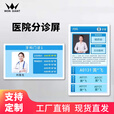 WON GIANT门牌广告机医院分诊显示屏诊室门口屏医生简介电子屏医疗诊所叫号广告屏门诊显示器一体机 白色 15.6英寸分诊显示屏(网络版非触摸)