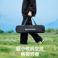 black dog蛋卷桌野餐折叠桌户外露营便携桌 上野碳钢120款夜幕黑（4-6人）