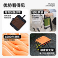沃特曼 户外折叠椅便携式休闲多功能小马扎超轻露营简约钓鱼写生手包凳 笔袋马扎【28x24x25cm】77287