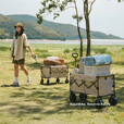 Naturehike挪客轻盈露营车折叠推车野餐摆摊买菜快递小推车野营装备 70L