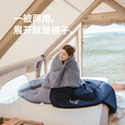 挪客伸手睡袋成人户外露营四季通用款双人轻量化被子两用车用便携 深蓝拼浅蓝左 U250 【A类1.8KG】