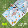 原始人野餐垫防潮垫加厚户外地垫便携式户外露营野炊防水春游坐垫 【加厚防水】熊猫2*2m