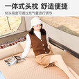 JEEP全自动充气床垫户外睡垫帐篷地垫露营双人气垫床加厚便捷午休气垫 双人卡其色可拼接送收纳袋/3CM