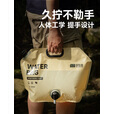 探险者户外水袋储水袋露营水袋音乐节果汁袋饮料袋便携折叠水袋春游装备 【2只装】卡其色*2