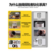 探险者（TAN XIAN ZHE）户外茶具钛茶具钛杯户外茶具煮茶套装便携式旅行茶具露营装备全套 猛火炉煮茶 炉+0.8L壶+茶具+气*4