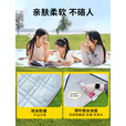 京严户外野餐垫露营垫超大便携春游野炊草坪地垫防水防潮垫折叠爬行垫 萌宠乐园【200*200cm】建议3-8人 超声波加厚野餐垫丨耐磨抗撕裂