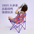 原始人（The Primitive）月亮椅户外折叠椅躺椅露营椅子桌椅沙滩椅便携躺椅野餐钓鱼椅凳 软包设计师限定款亮紫色-赠收纳袋