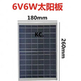 靠森（Kaooseen）太阳能板+蓄电池+控制器6V35W30W25W20W18W15W12W10W光伏板发电板 6V12W带支架和螺丝
